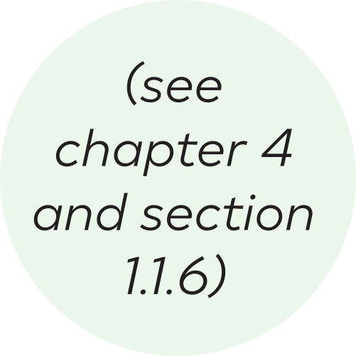 (see chapter 4 and section 1.1.6)